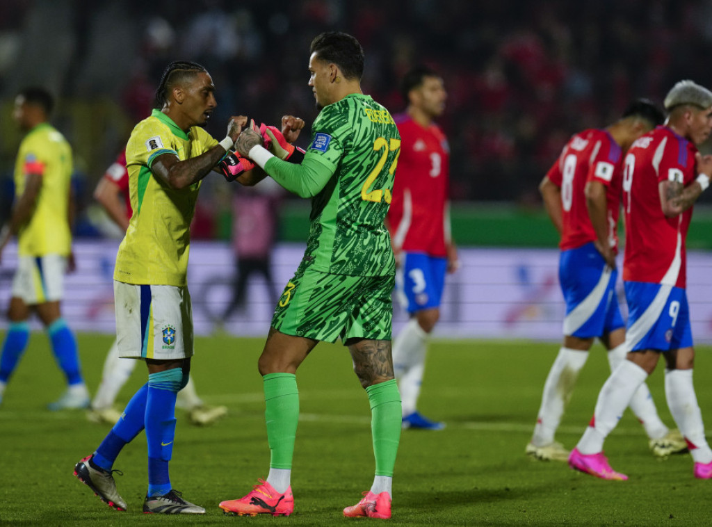 Fudbaleri Brazila preokretom savladali Čile, remi Argentine i Venecuele