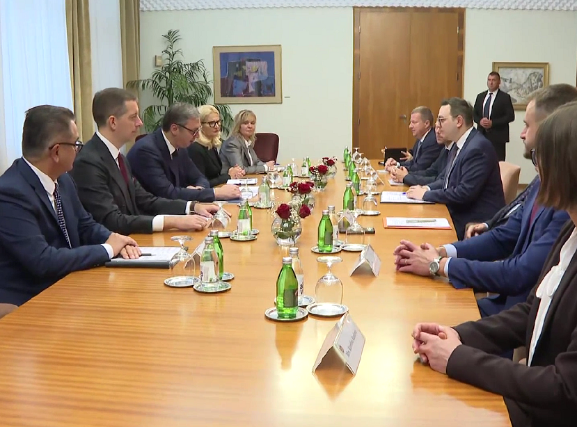 Vucic receives Czech FM