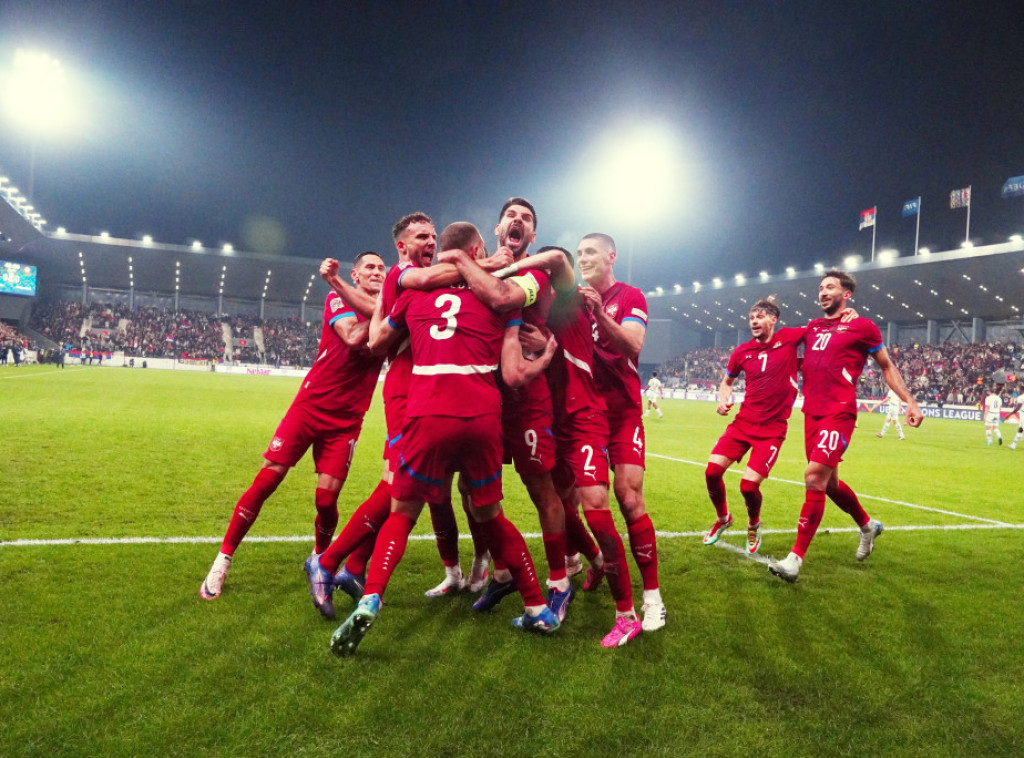 Serbia beat Switzerland at home in UEFA Nations League