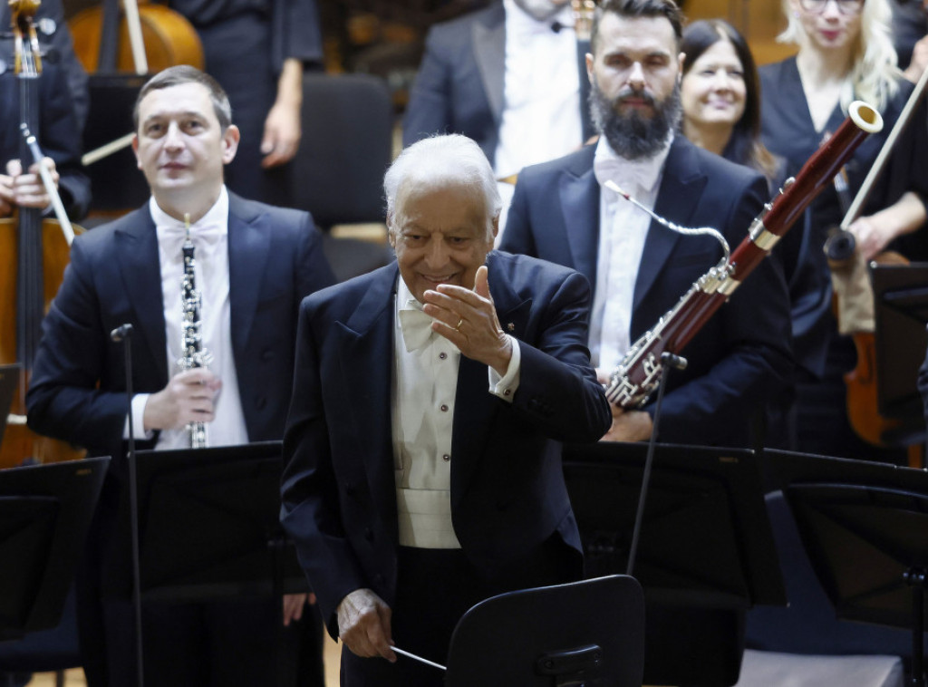 Zubin Mehta održao drugi koncert u Beogradu: Nadam se što skorijem povratku u Srbiju