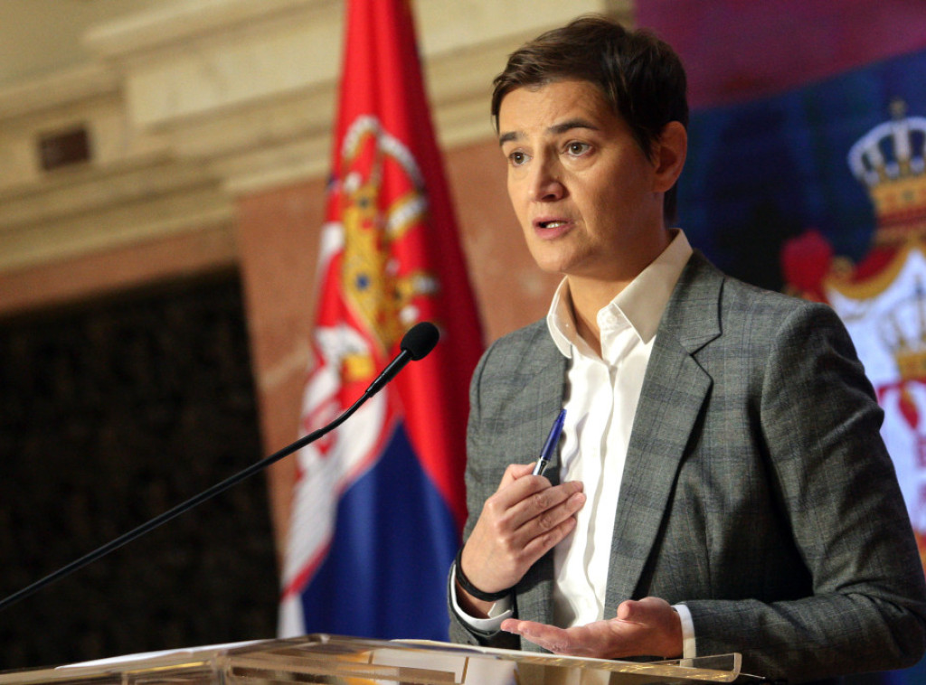 Brnabić o najavljenim protestima: Ovo je borba za vlast, a ne za Gornje Nedeljice