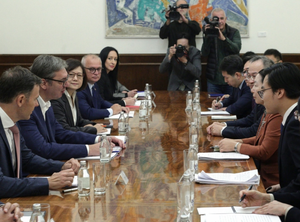 Vucic receives senior Chinese Communist party official