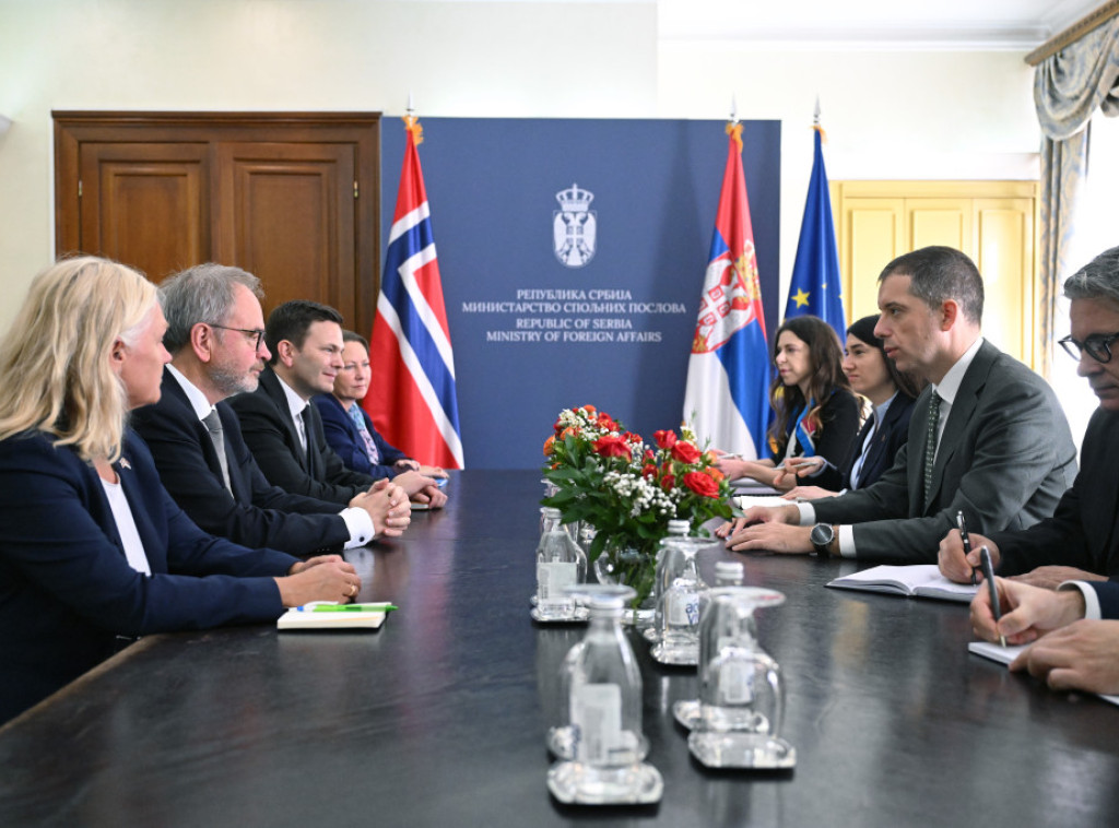 Djuric receives Norway's Western Balkans envoys