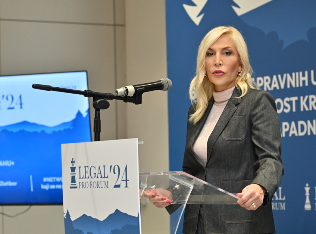 Maja Popović na forumu Budućnost pravnih usluga: Važno da pravnici razmenjuju iskustava