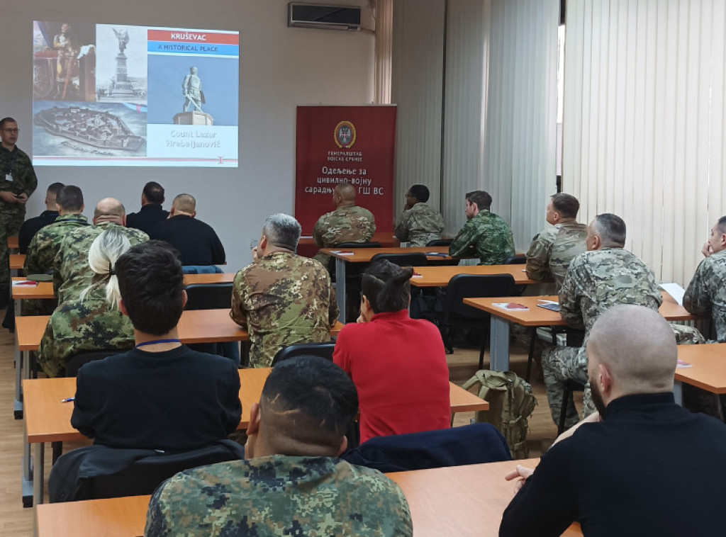 Međunarodni kurs civilno-vojne saradnje ove i naredne nedelje u Kruševcu