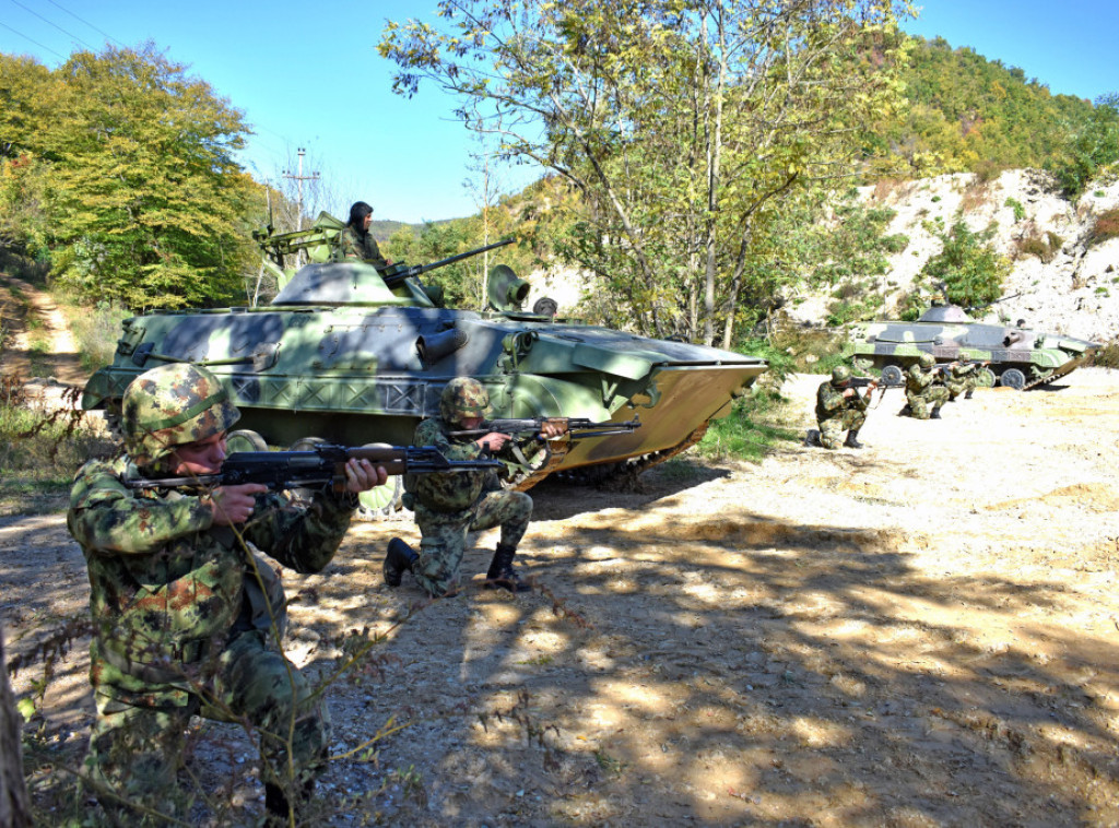 U toku obuka u mehanizovanim jedinicama Vojske Srbije