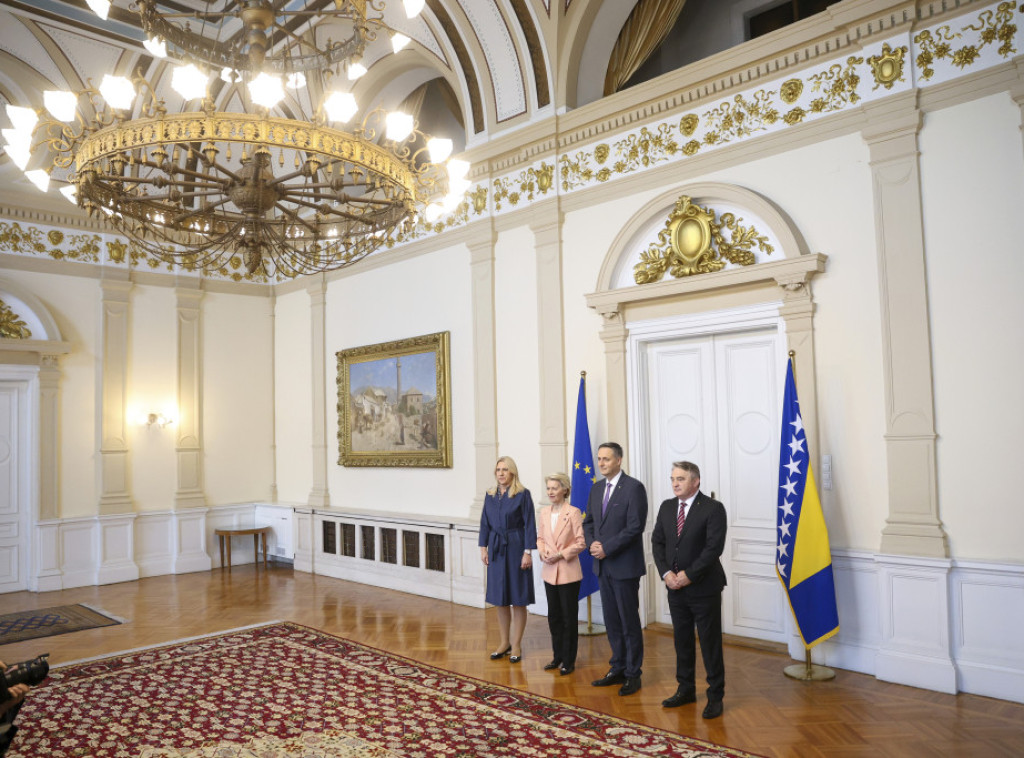 Ursula fon der Lajen sastala se sa članovima Predsedništva BiH