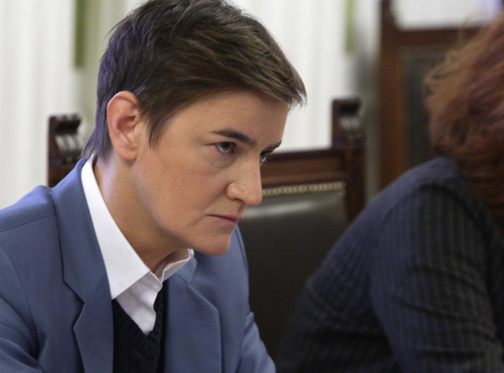 Brnabić: Na konferencijama za medije se ne dobacuje, makar iz poštovanja prema gostu