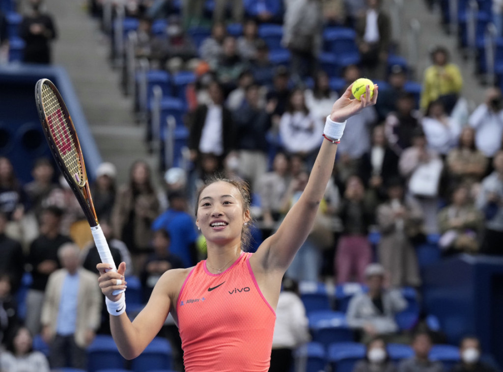 Teniserke Ćinven Ženg i Sofija Kenin finalistkinje WTA turnira u Tokiju