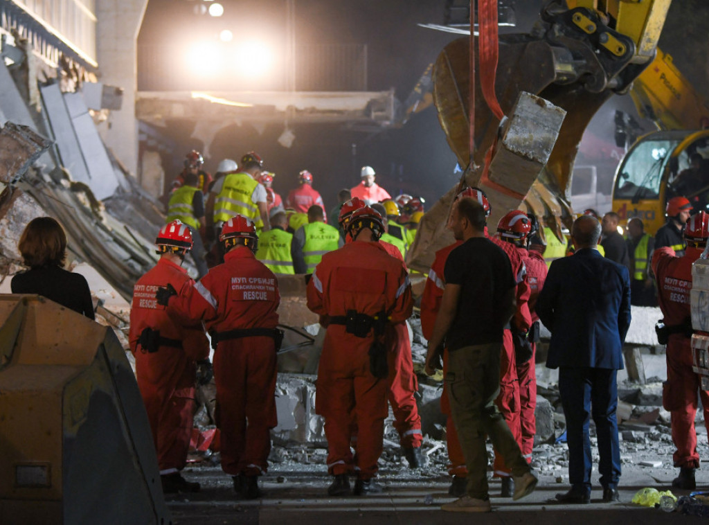 Dacic: 13 bodies retrieved from ruins in Novi Sad, death toll expected to be final