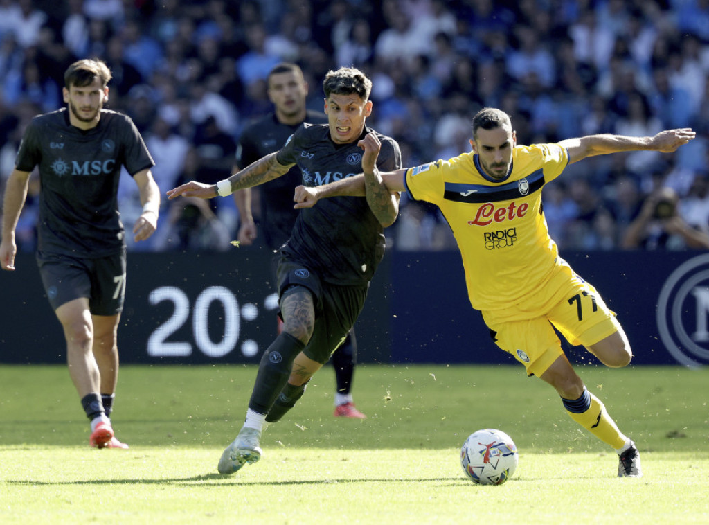 Fudbaleri Atalante kao gosti pobedili lidera Serije A Napoli