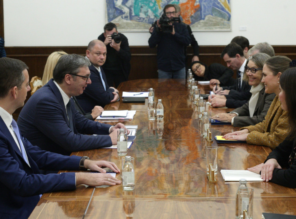 Vucic receives Denmark's minister for European affairs