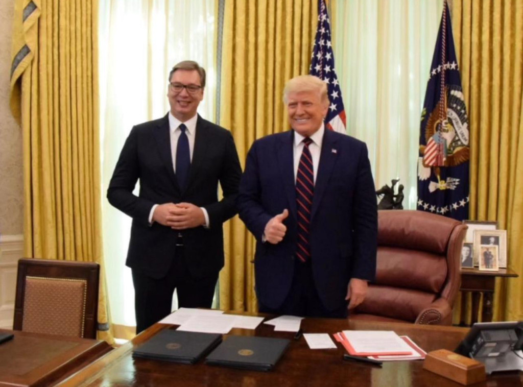 Vucic congratulates Trump on election win