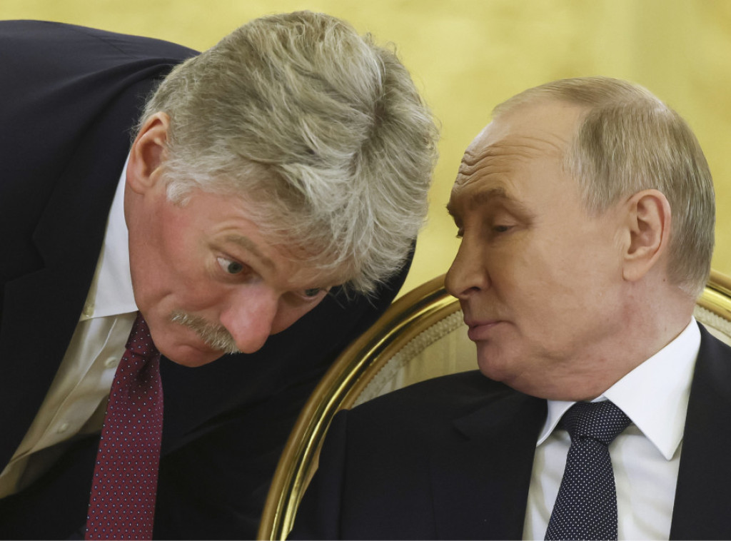 Peskov demantovao navode da je Putin tajno čestitao Trampu