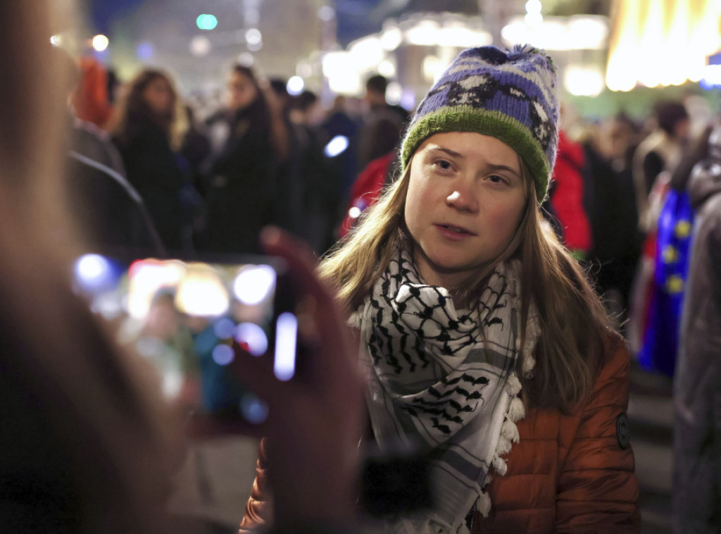 Greta Tunberg pozvala na protest protiv COP29, u Tbilisiju u Gruziji