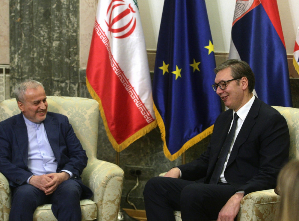 Vucic receives farewell visit from Iranian ambassador