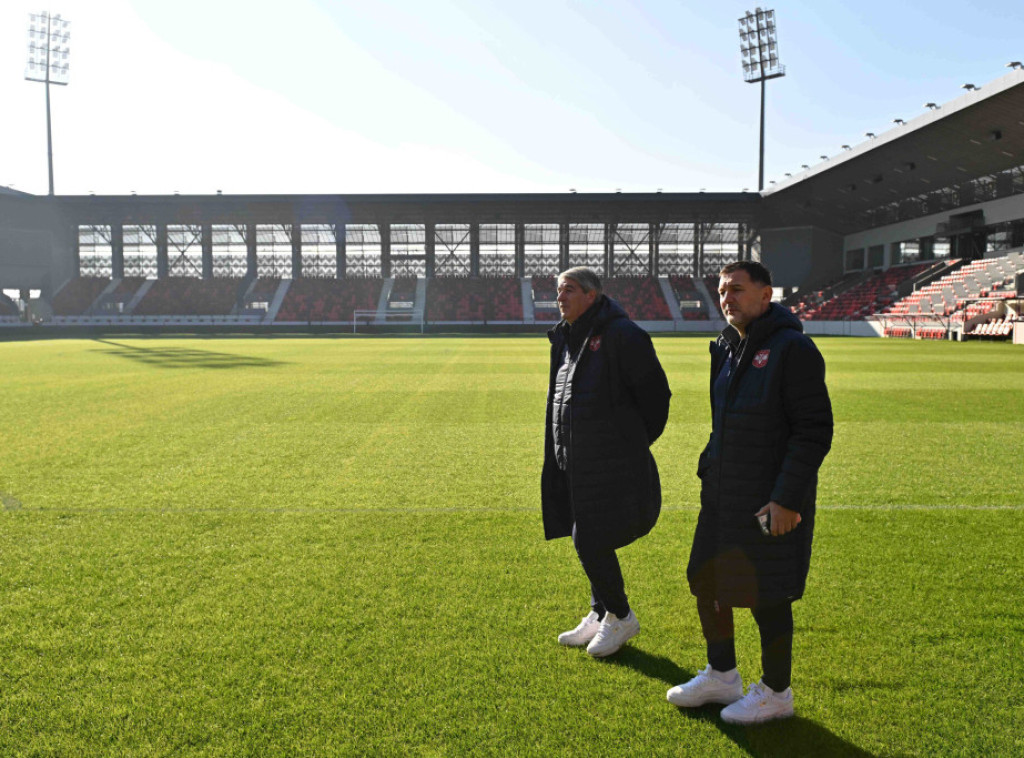 FSS: Radujko i Stojanović obišli stadion u Leskovcu, teren u znatno boljem stanju