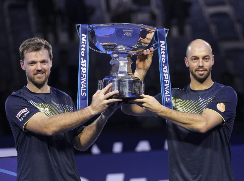 Nemački teniseri Kravic i Puc osvojili Završni Masters u konkurenciji dublova