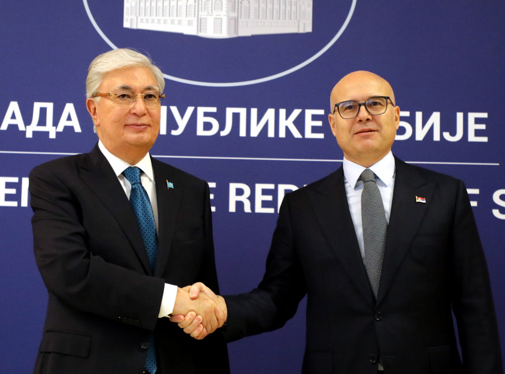 Vucevic, Tokayev discuss strengthening of friendly Serbia-Kazakhstan ties