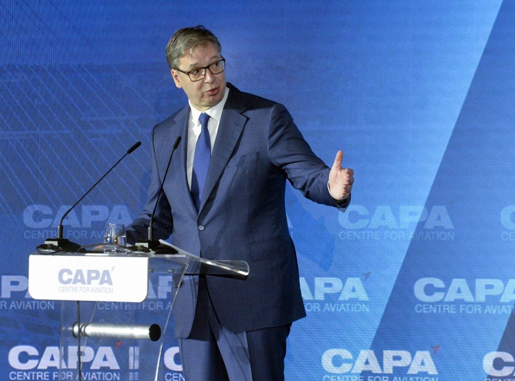 Vucic opens CAPA 2024 aviation summit in Belgrade