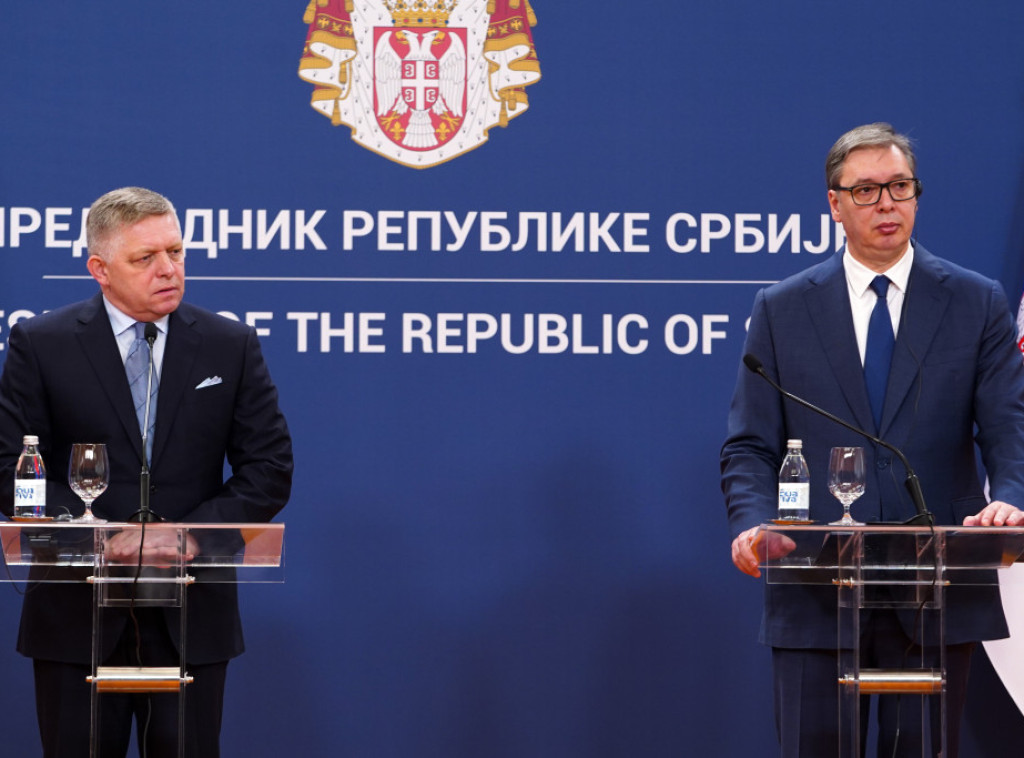 Vucic: Slovakia a brotherly country, strategic cooperation discussed with Fico