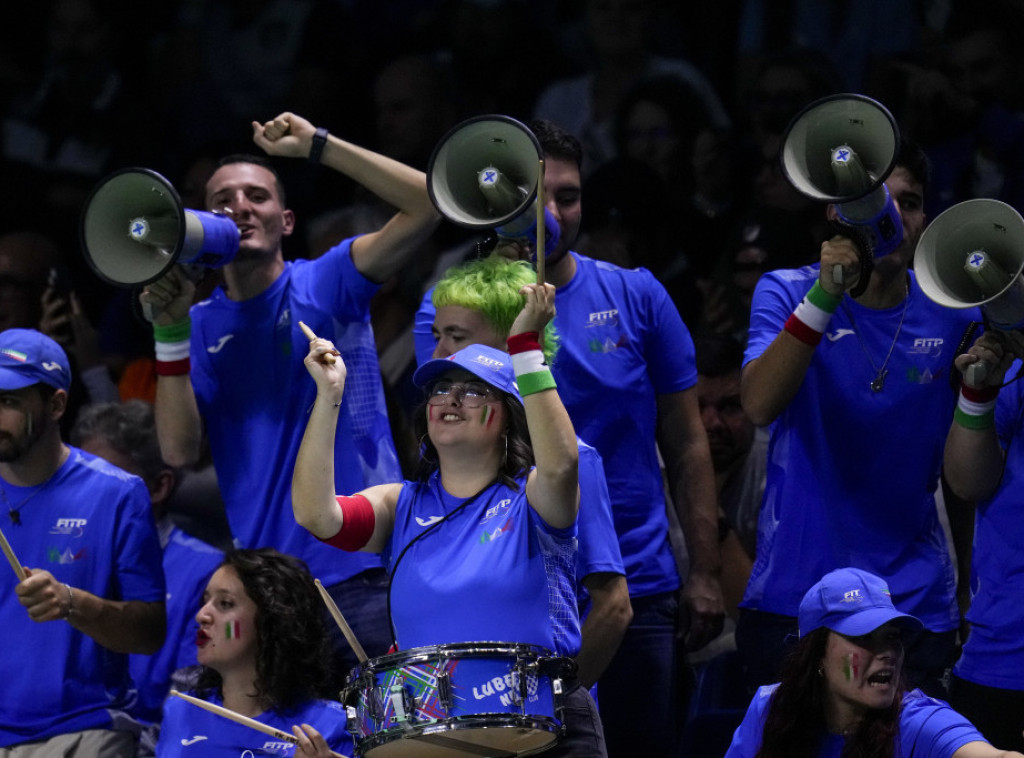 Teniska reprezentacija Italije u polufinalu Dejvis kupa