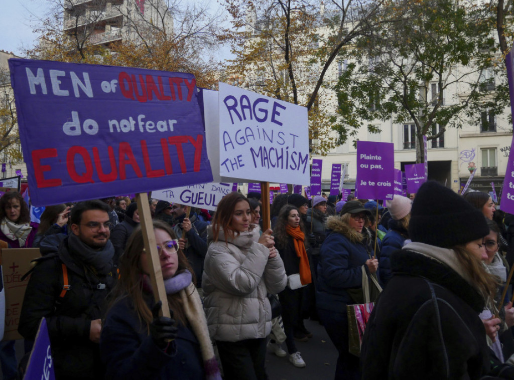 Širom Francuske i Italije protesti protiv nasilja nad ženama