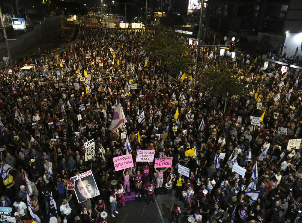 Novi protesti širom Izraela, demonstranti zahtevaju povratak talaca