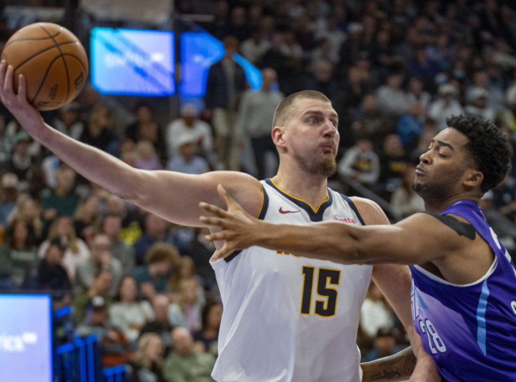 Denver pobedio Jutu, Jokić najefikasniji na meču