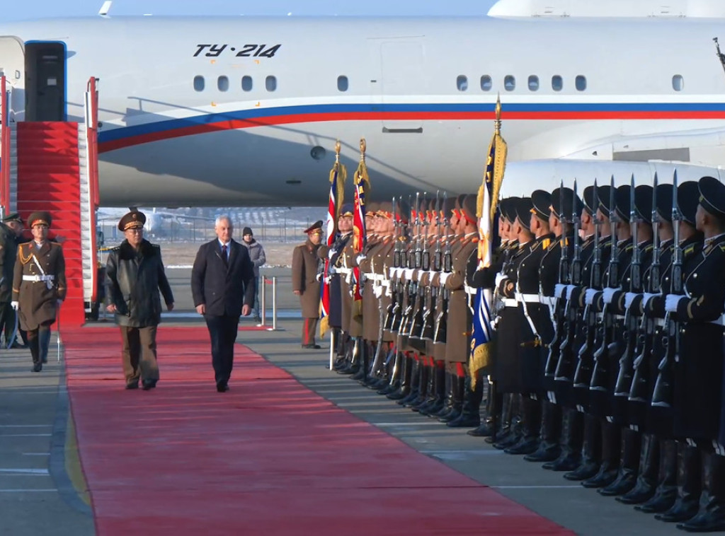 Ruski ministar odbrane Belousov stigao u zvaničnu posetu Severnoj Koreji