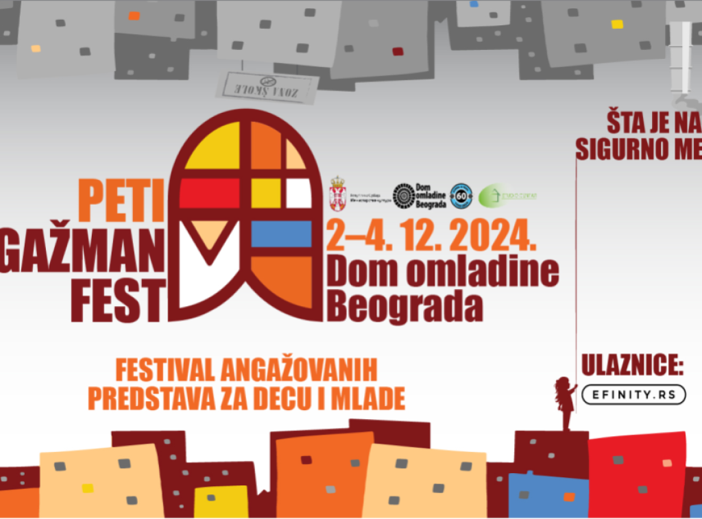 Pozorišni Angažman fest od 2. do 4. decembra u Domu omladine Beograda