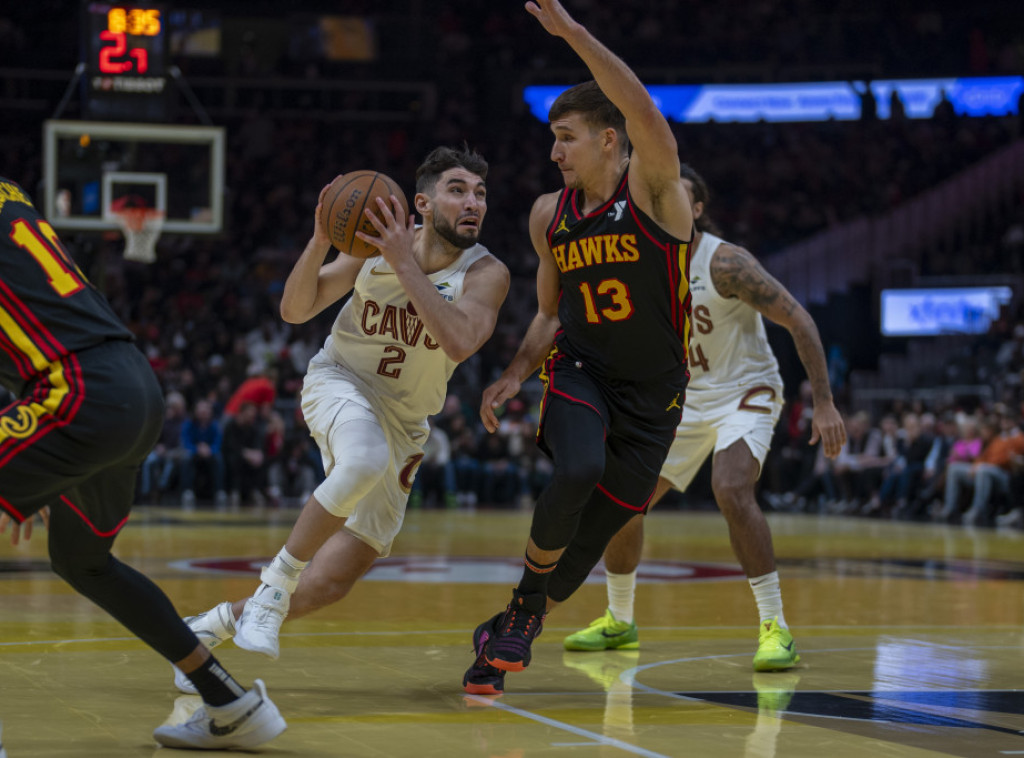 Bogdan Bogdanović postigao 10 poena u pobedi košarkaša Atlante protiv Klivlenda