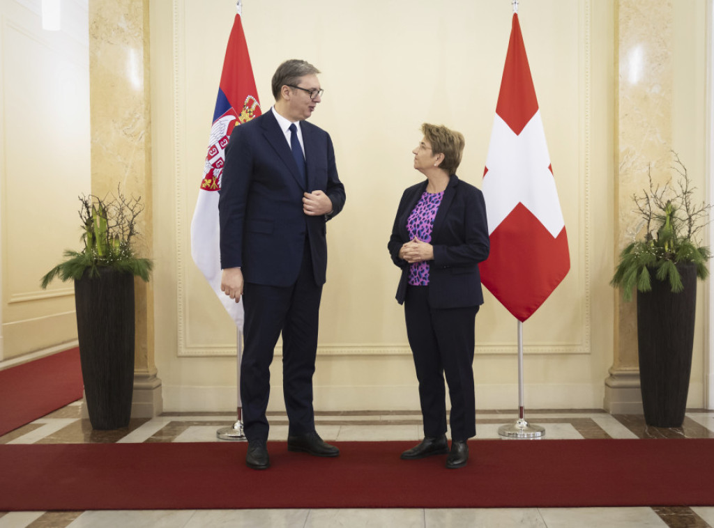 Vucic, Swiss president discuss economic ties, bilateral cooperation