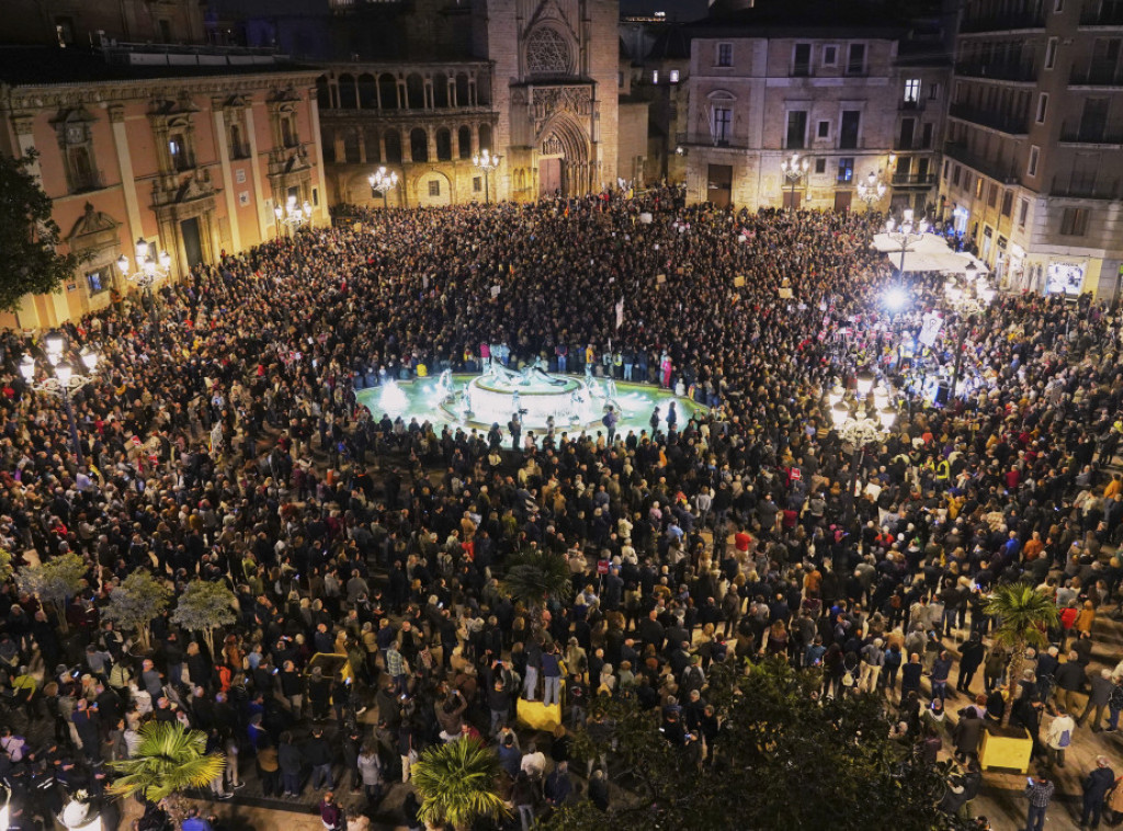 U katedrali u Valensiji biće služena misa u znak sećanja na stradale u poplavama