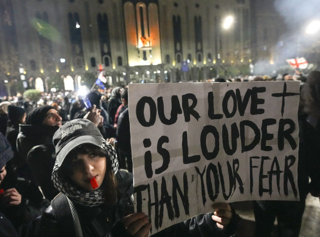 Novi protest tokom noći u Tbilisiju, bez incidenata