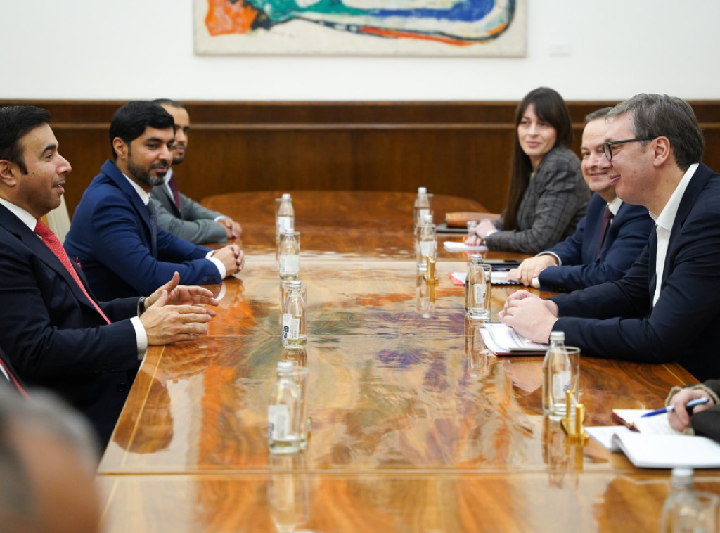 Vucic receives Interpol president