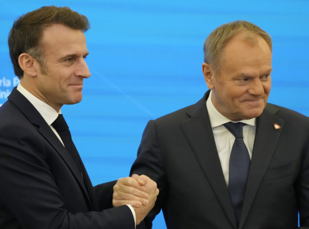 Tusk: Poljska i Francuska su na istoj strani kada je reč o pravednom miru u Ukrajini