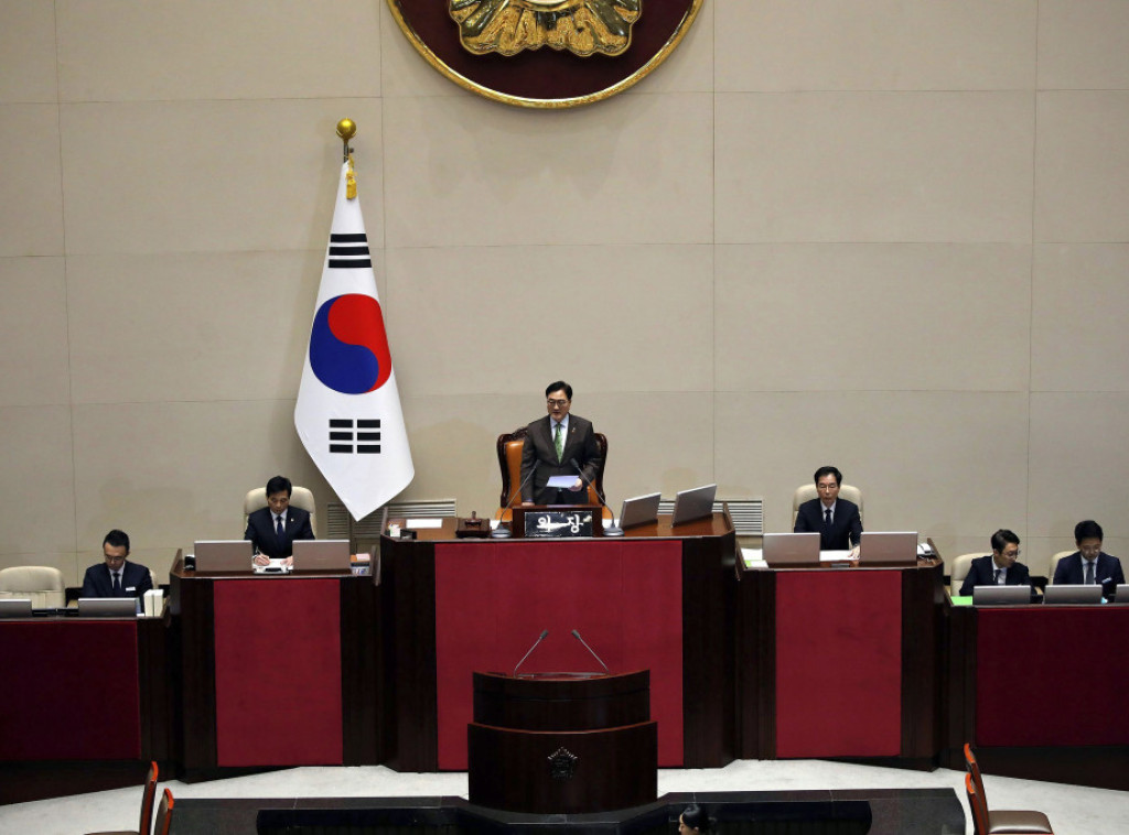 Parlament Južne Koreje glasao za opoziv predsednika Jun Suk Jeola