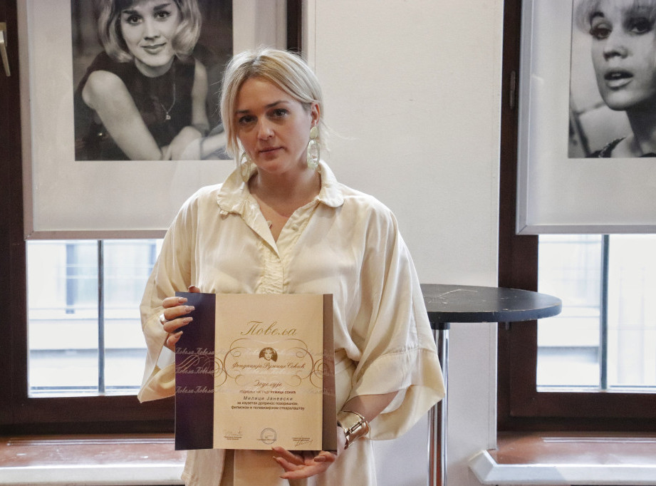 Glumica Milica Janevski laureat godišnje nagrade "Ružica Sokić"