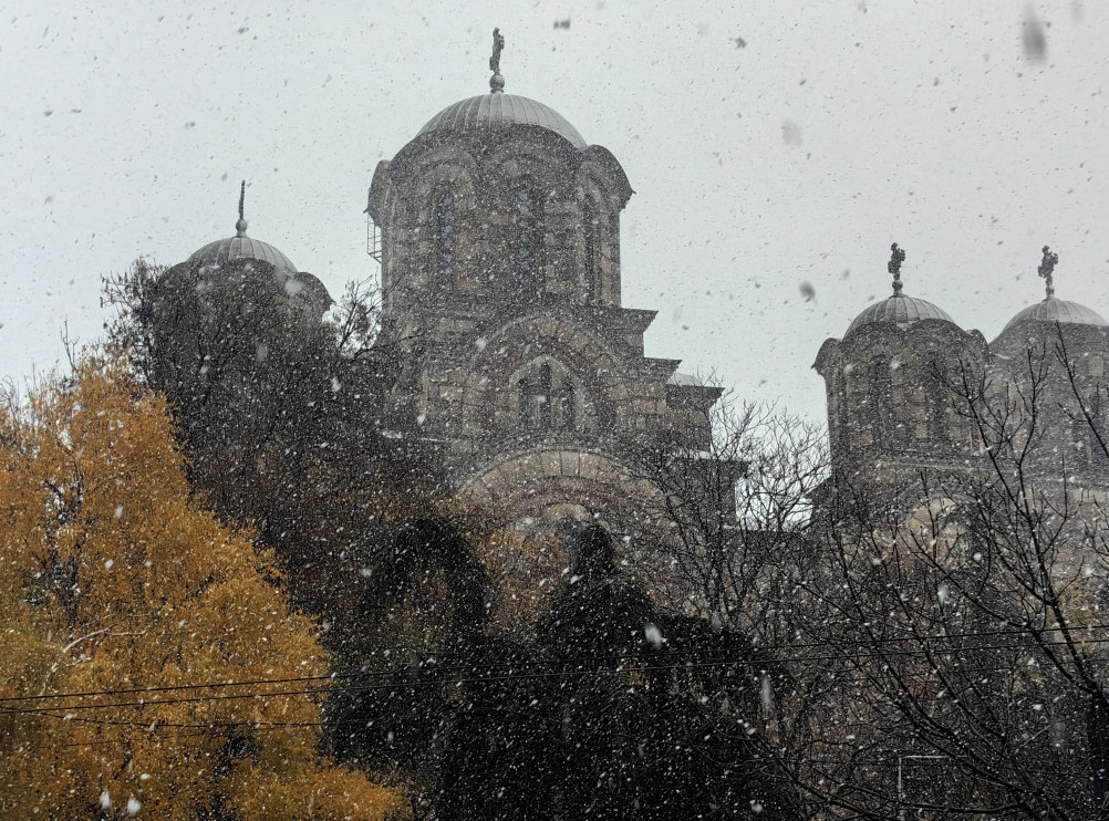 U Srbiji danas hladno vreme, povremeno slab sneg, temperatura do četiri stepena