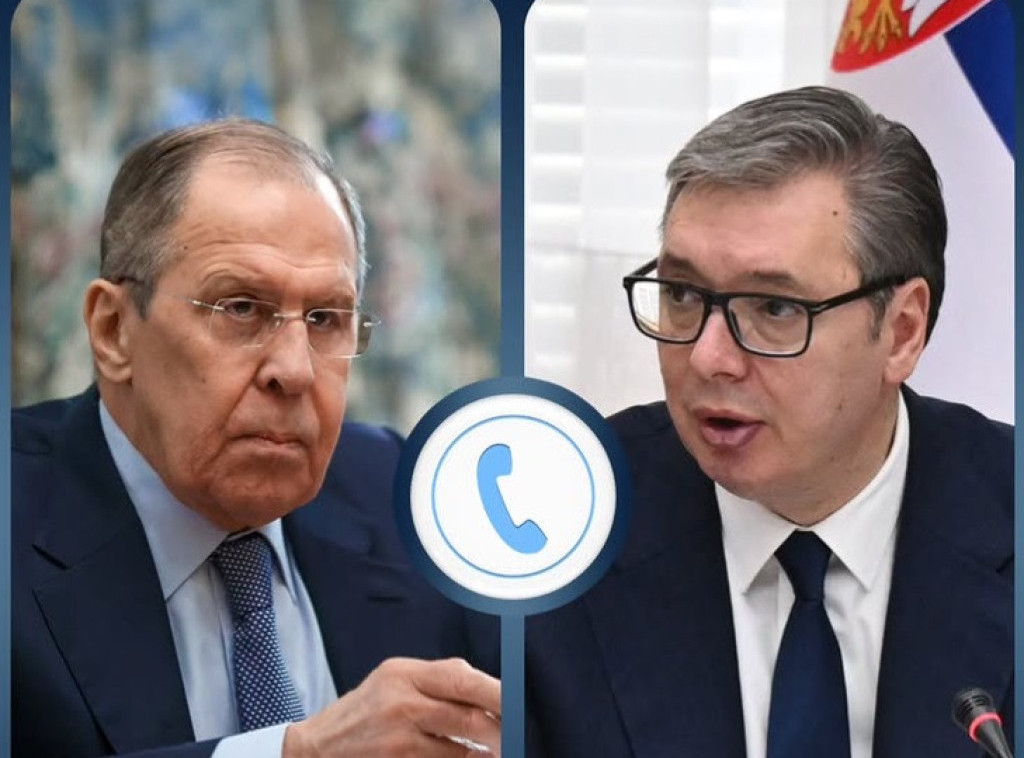 Vucic speaks with Lavrov