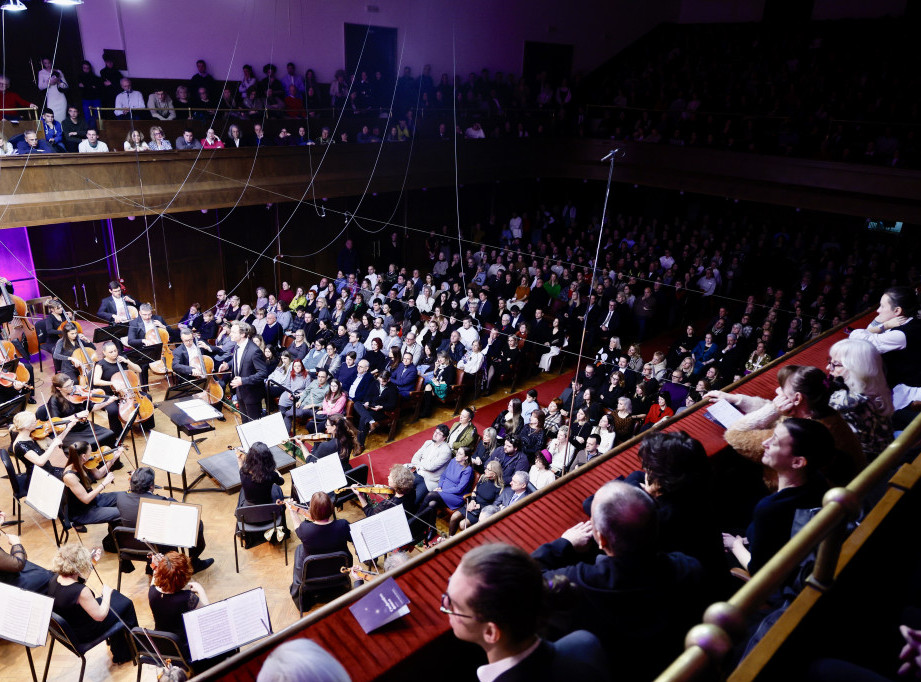 Novogodišnji koncert Beogradske filharmonije održan na Kolarcu