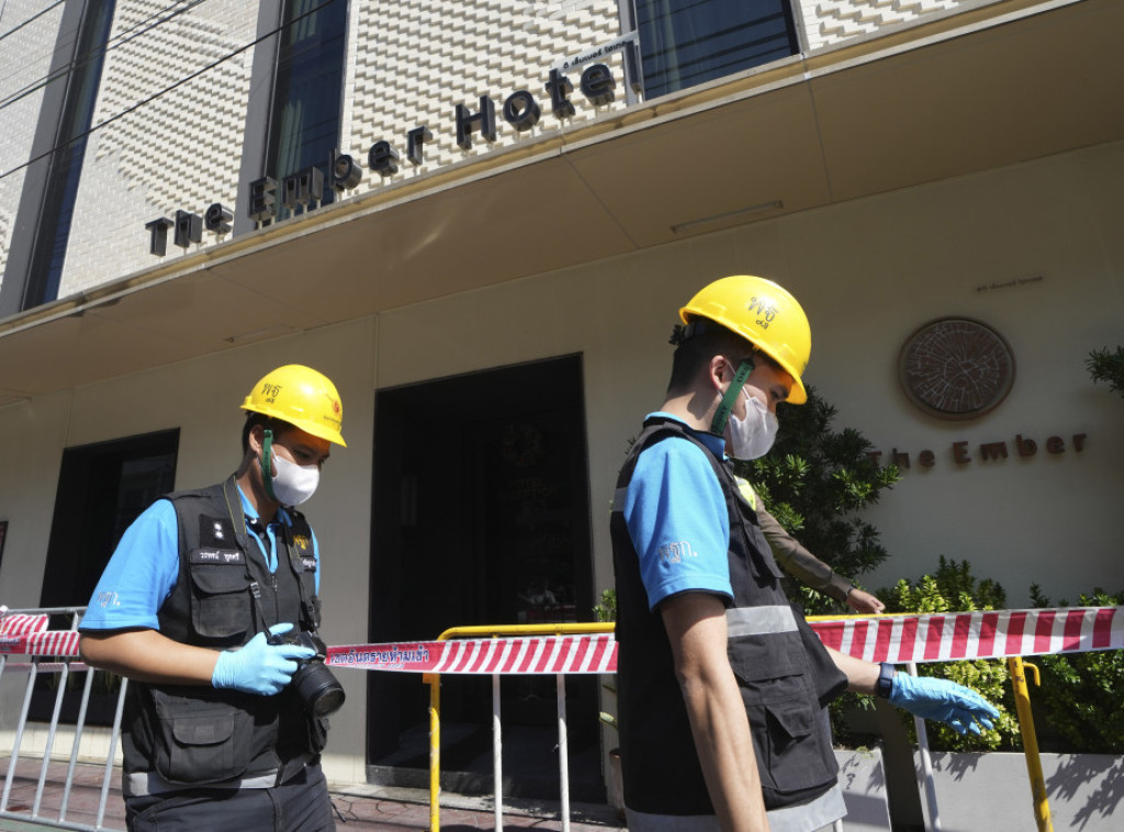 Tri osobe poginule, sedam povređeno u požaru u hotelu u glavnom gradu Tajlanda