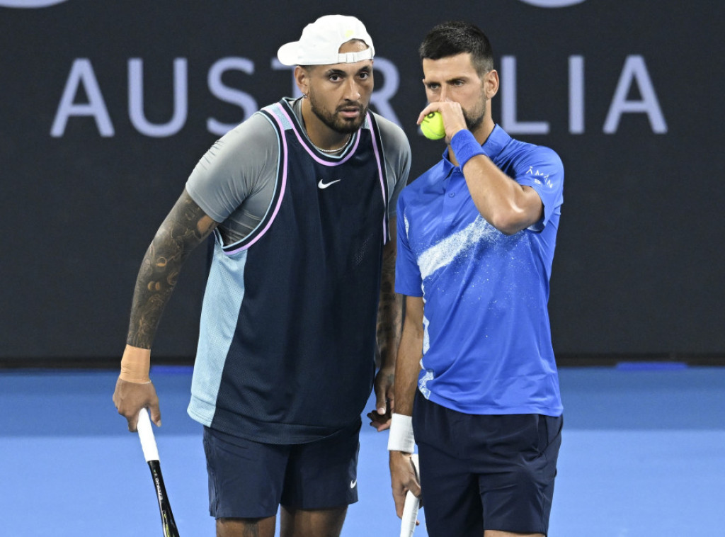 Djokovic/Kyrgios through to Brisbane second round