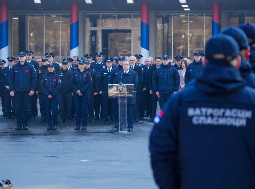 Ivica Dačić: Biti vatrogasac-spasilac nije samo posao, već je i poziv na služenje zajednici