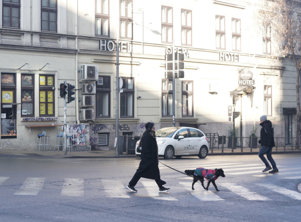 U Srbiji danas umereno oblačno sa sunčanim intervalima, temperatura do sedam stepeni