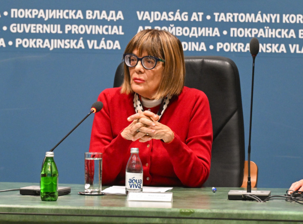 Maja Gojković čestitala Božić patrijarhu Porfiriju i svim vernicima