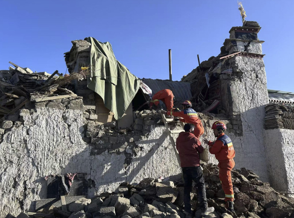 Broj žrtava u zemljotresu na Tibetu povećan na 95, povređeno 130 osoba