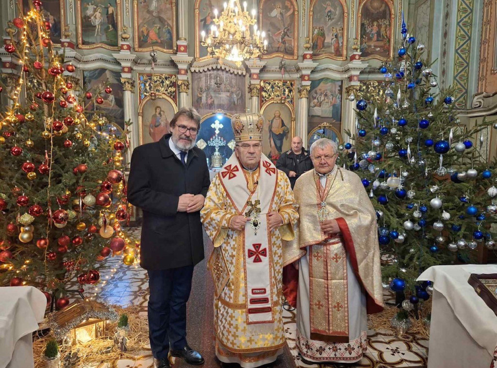 Žigmanov se na božićnoj liturgiji pridružio slavlju grkokatolika u Srbiji