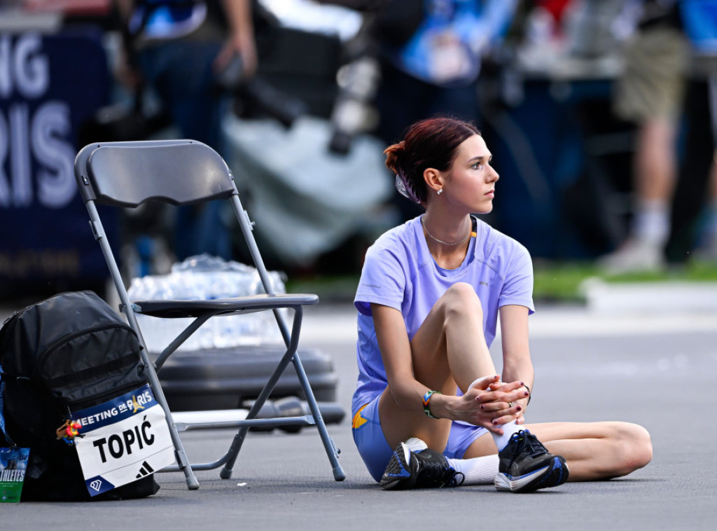 Srpska atletičarka Angelina Topić učestvuje na Beogradskom mitingu